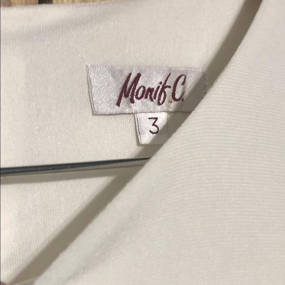 Monif C WHITE dress - Picture 3 of 4